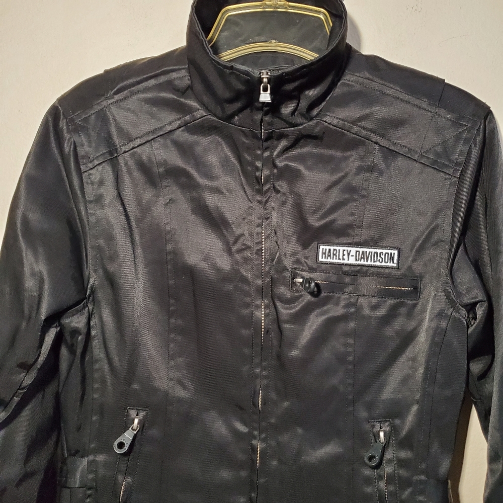 Harley Davidson motorcycle jacket XSmall Woman's - Picture 2 of 7